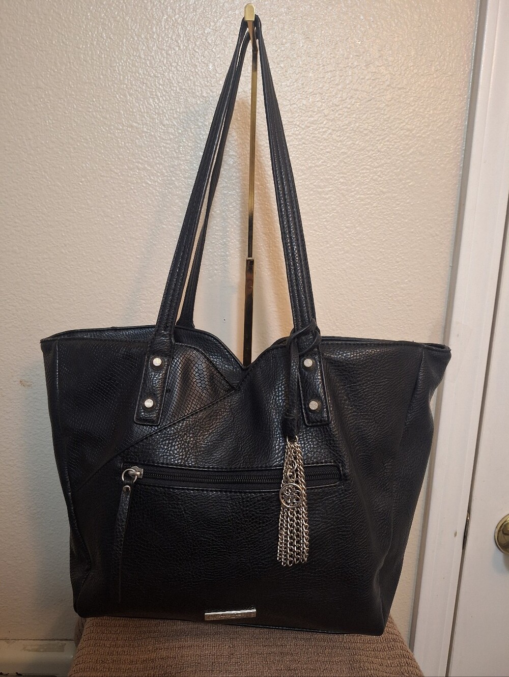 Jessica Simpson Black Shoulder Bag Tote